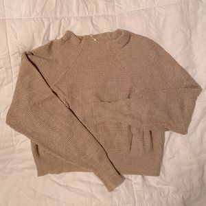 Free People Mock Neck Sweater